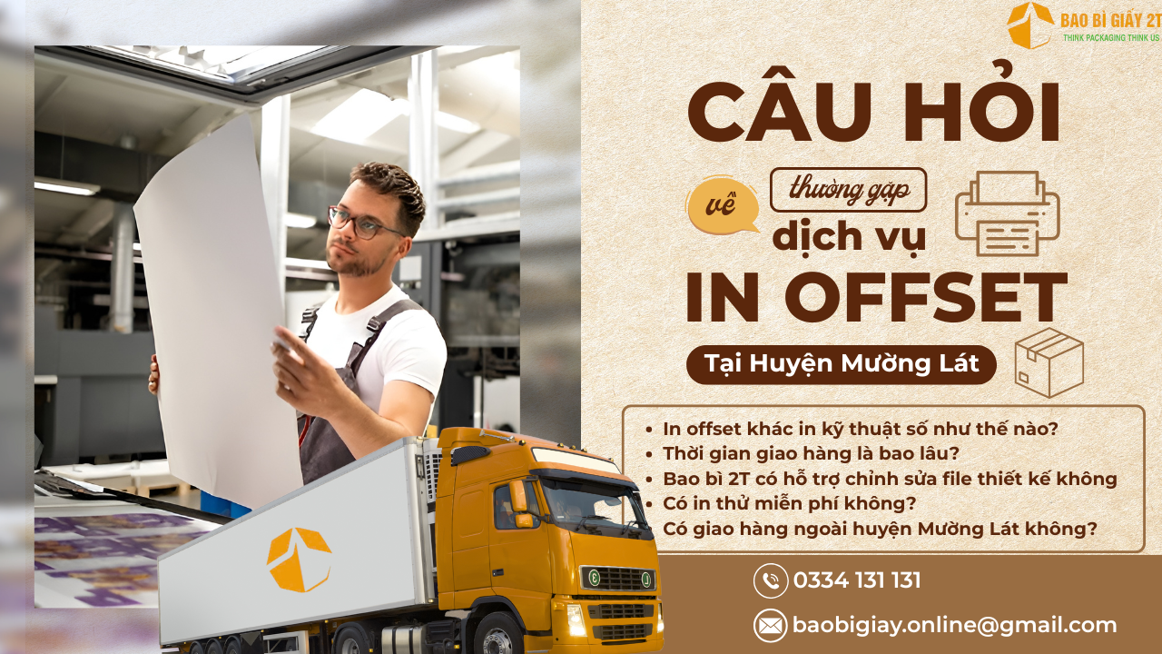 Câu Hỏi Thường Gặp về Dịch Vụ In Offset tại Huyện Mường Lát
