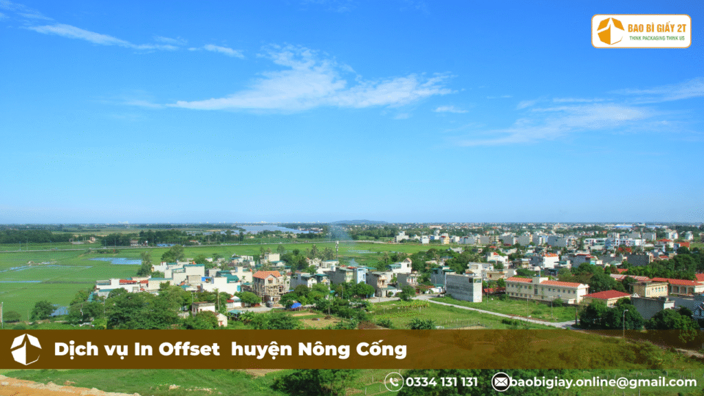 Dịch vụ in Offset Huyện Nông Cống