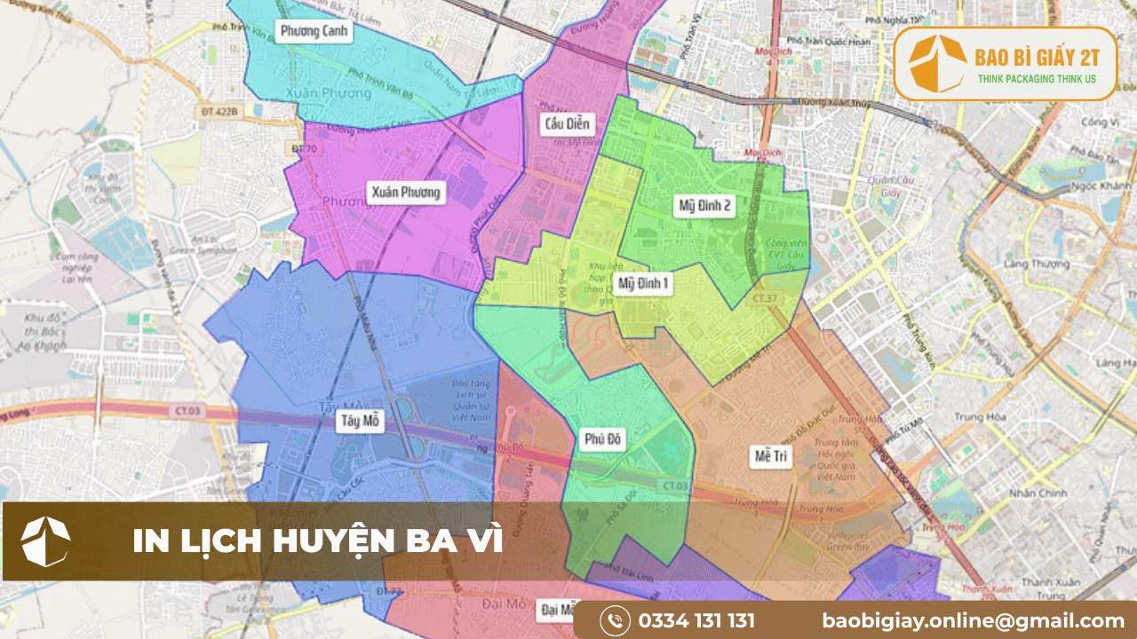 Nhu Cầu In Lịch Tại Huyện Ba Vì Năm 2025