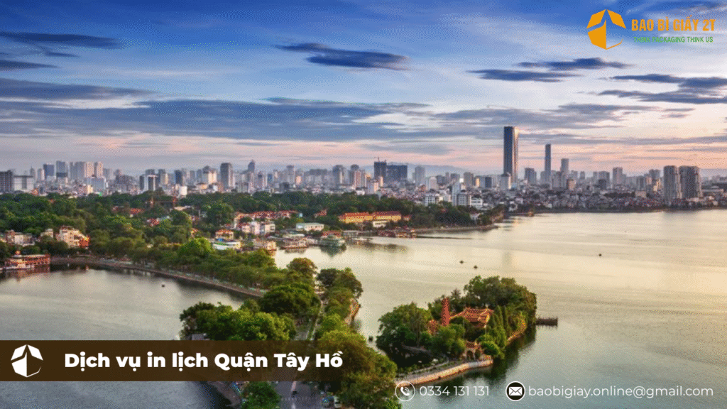 Dịch vụ in lịch Quận Tây Hồ - Bao Bì 2T uy tín, đúng hẹn