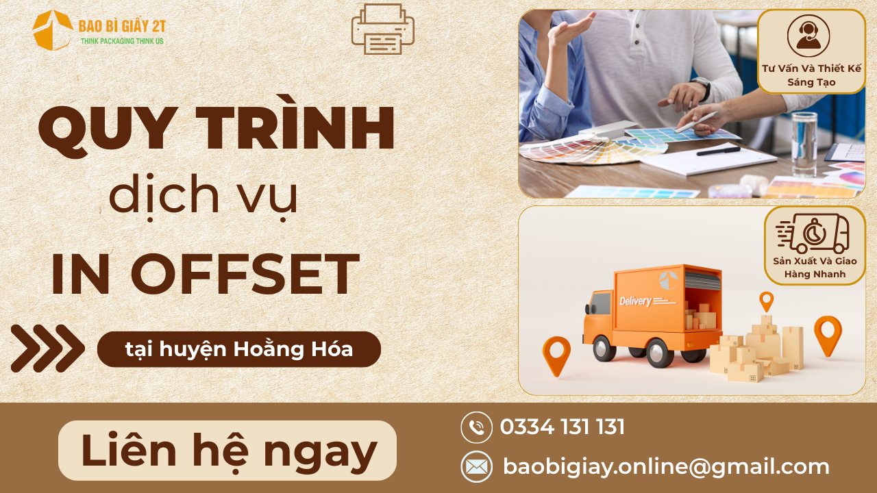 Quy Trình Dịch Vụ In Offset Tại Huyện Hoằng Hóa
