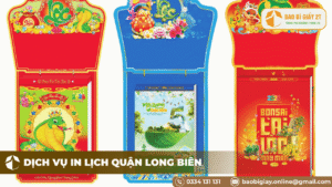 Dịch Vụ In Lịch Quận Long Biên- Bao Bì 2T Thiết Kế Sáng Tạo