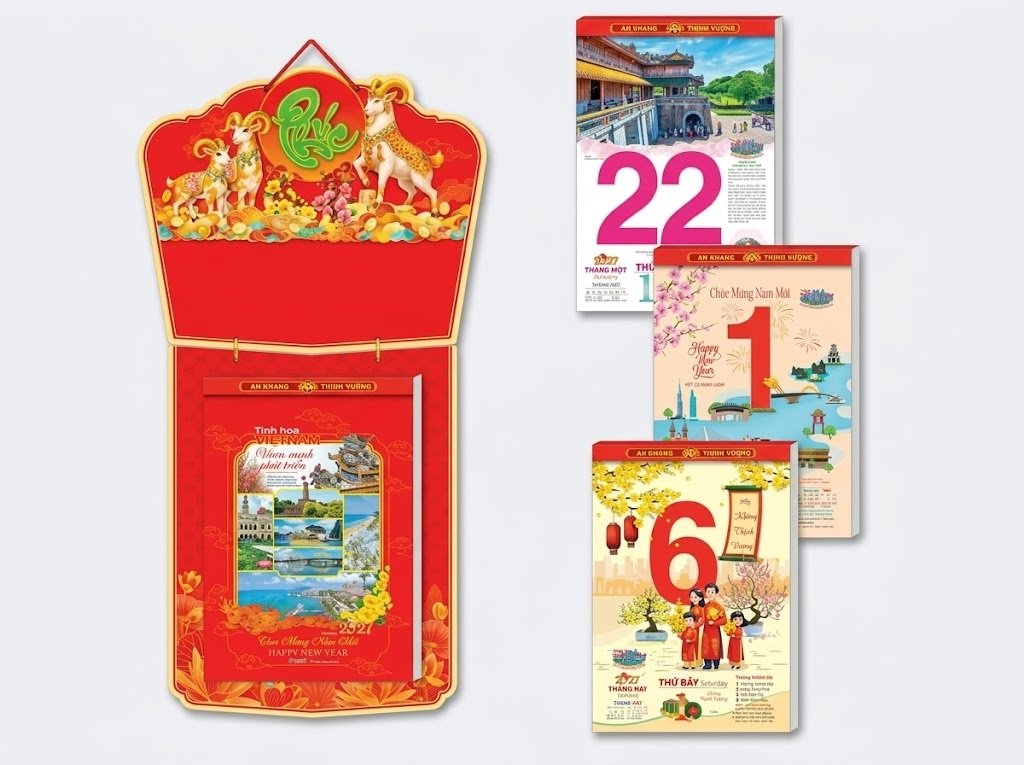 Xu hướng thiết kế lịch tết năm 2027