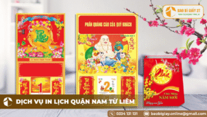 Dịch Vụ In Lịch Quận Nam Từ Liêm – Bao Bì 2T Chất Lượng , Giá Tốt