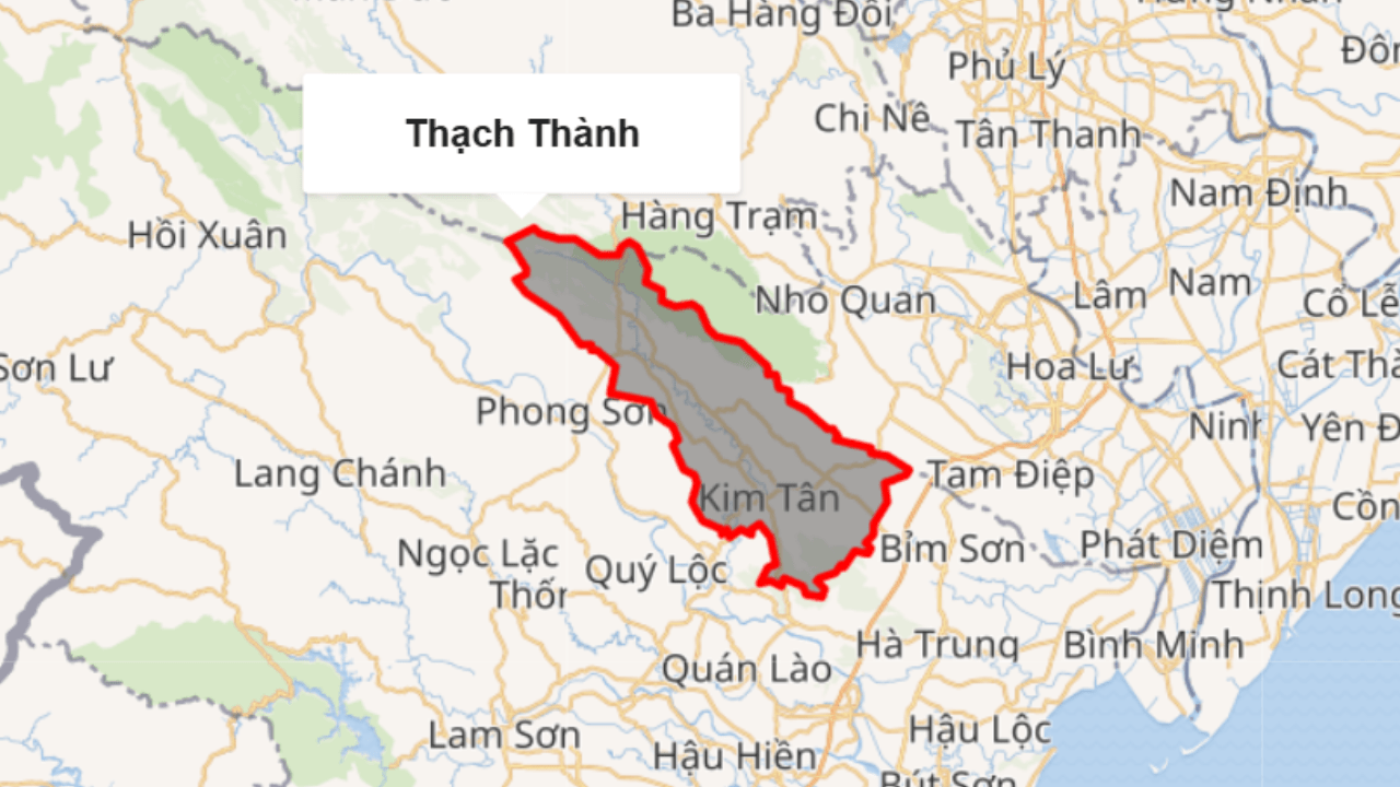 Tổng quan về huyện Thạch Thành và nhu cầu in offset