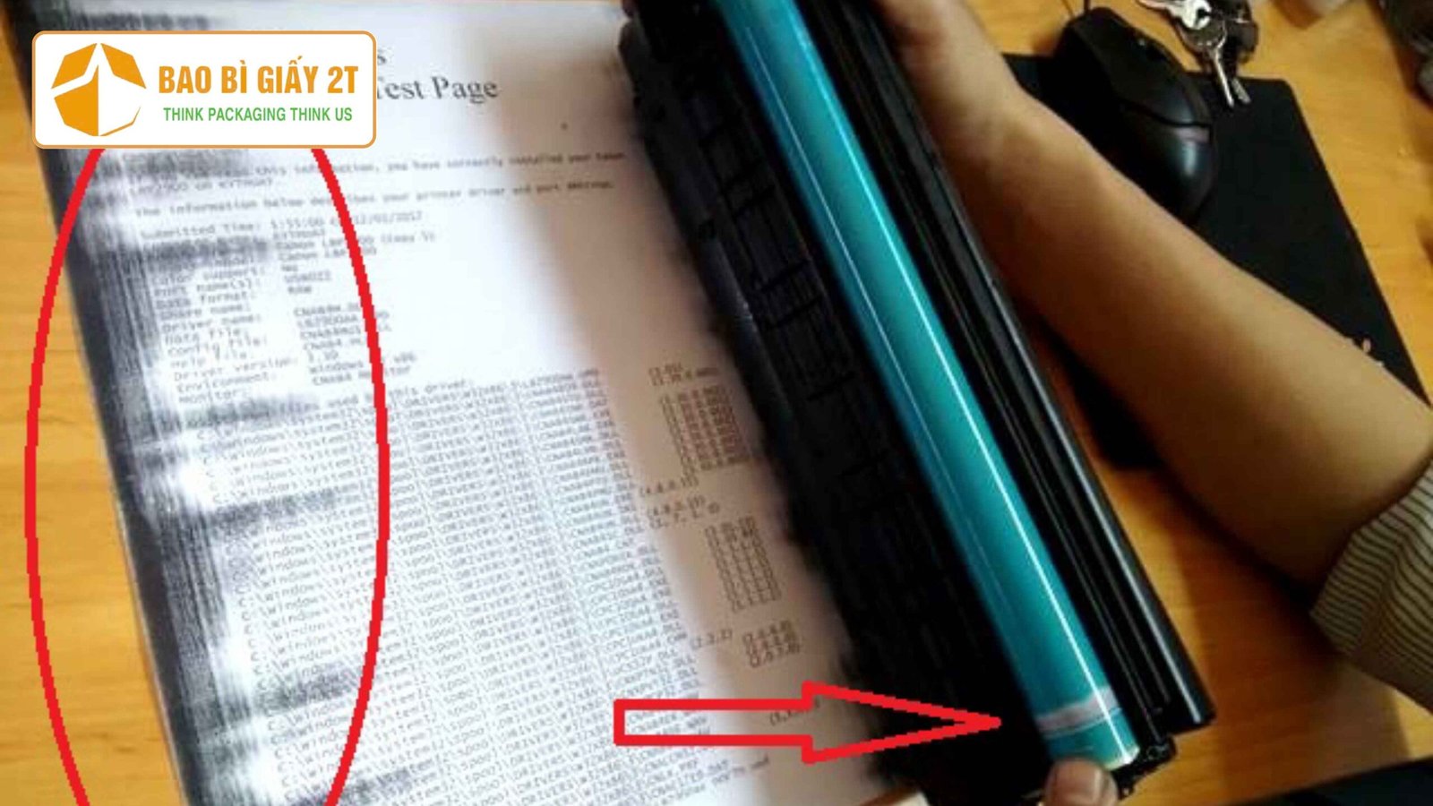 Nguyên Nhân Khiến Mực In Không Bám Dính Tốt Trên Giấy