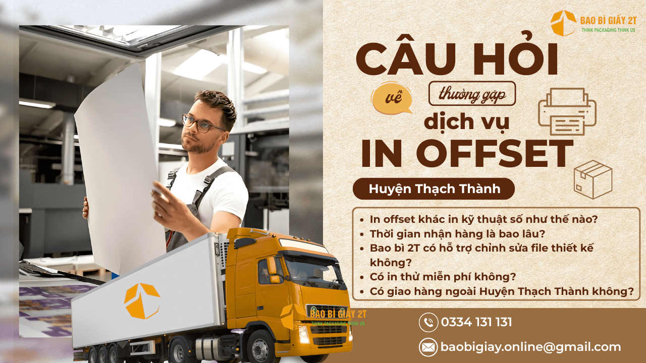 Câu hỏi thường gặp về dịch vụ in offset tại tại huyện Thạch Thành