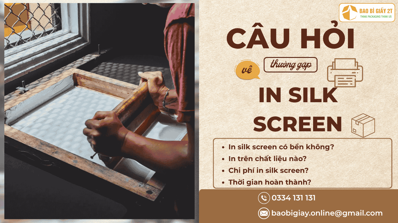 Câu Hỏi Thường Gặp Về In Silk Screen