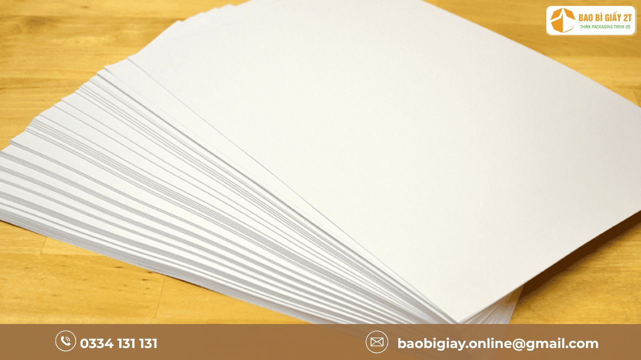 Ảnh Ứng dụng của giấy Ford trong in ấn bao bì