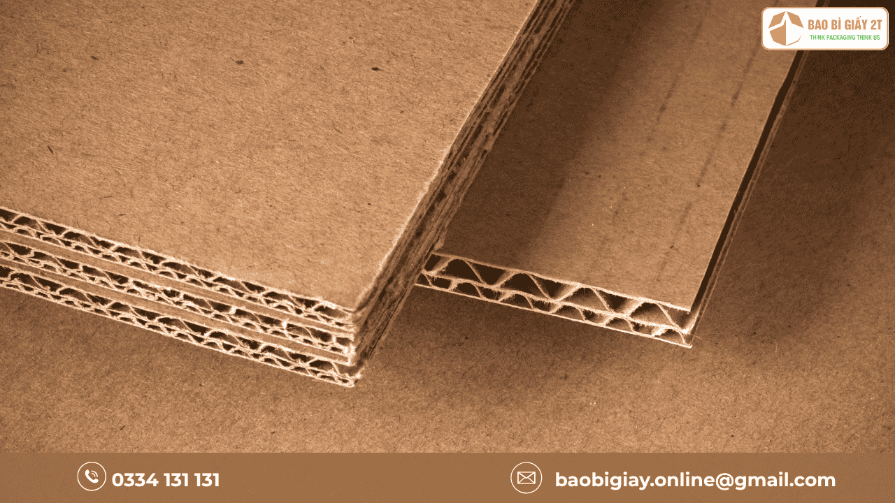 Ảnh Cấu tạo và đặc điểm nổi bật của giấy carton sóng