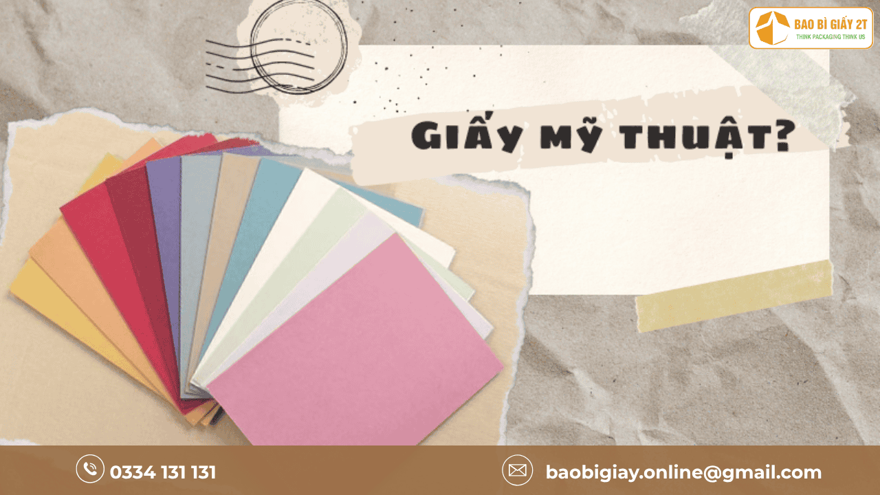 Ảnh Các loại giấy mỹ thuật phổ biến hiện nay