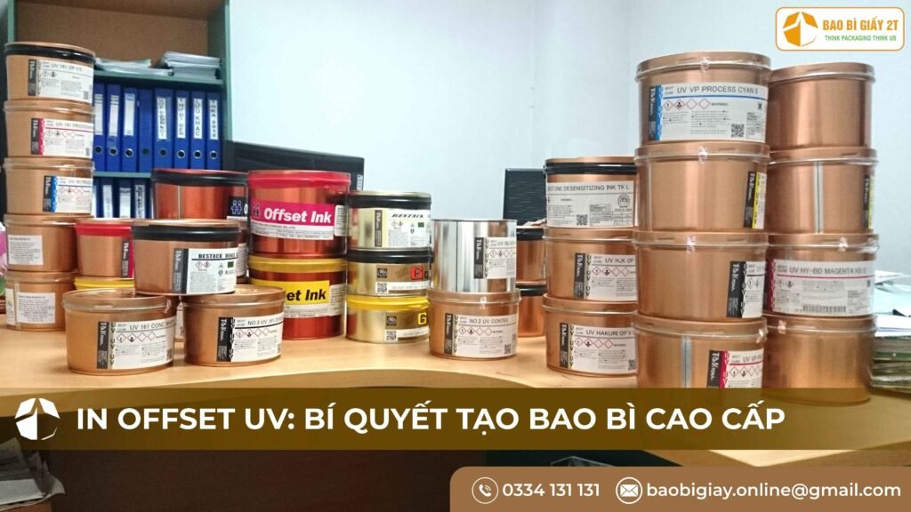 In Offset UV: Bí quyết tạo bao bì cao cấp với màu sắc sống động