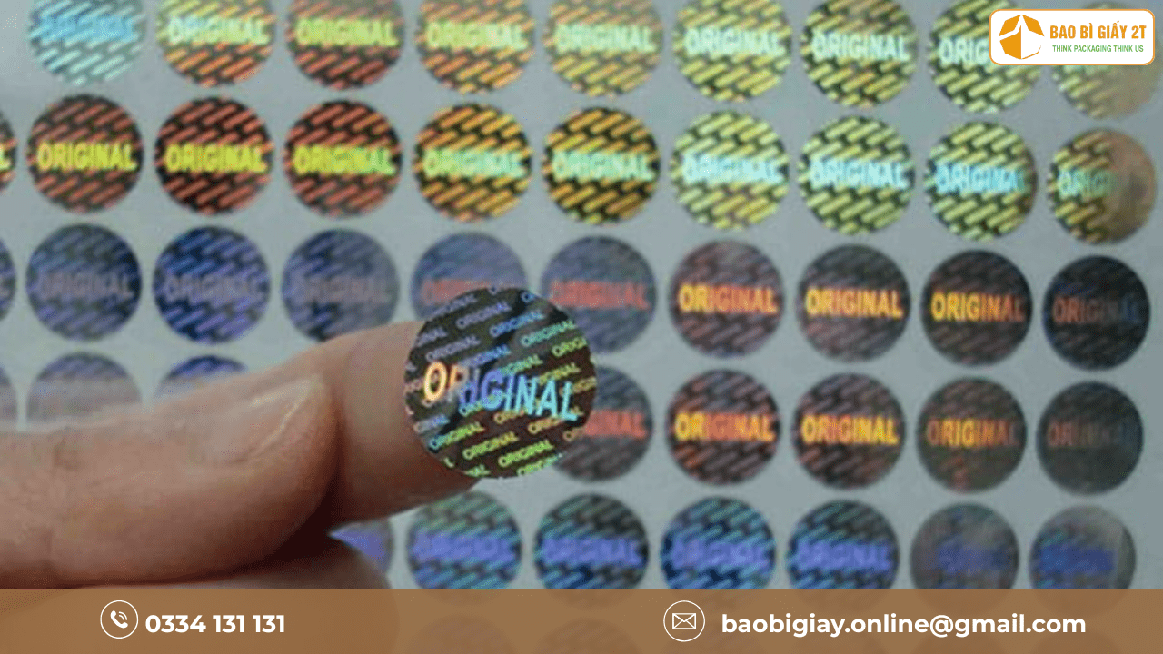 Tại Sao In Hologram Là Lựa Chọn Hàng Đầu Cho Bao Bì?