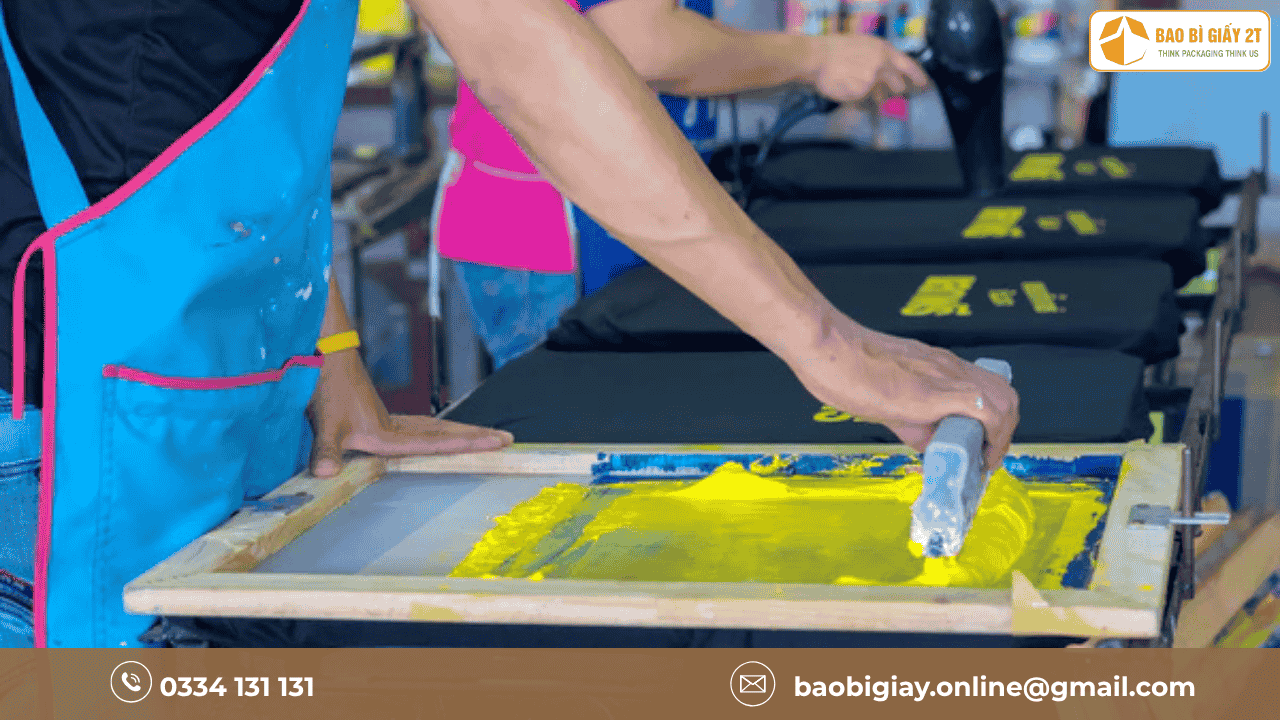 Quy Trình In Silk Screen