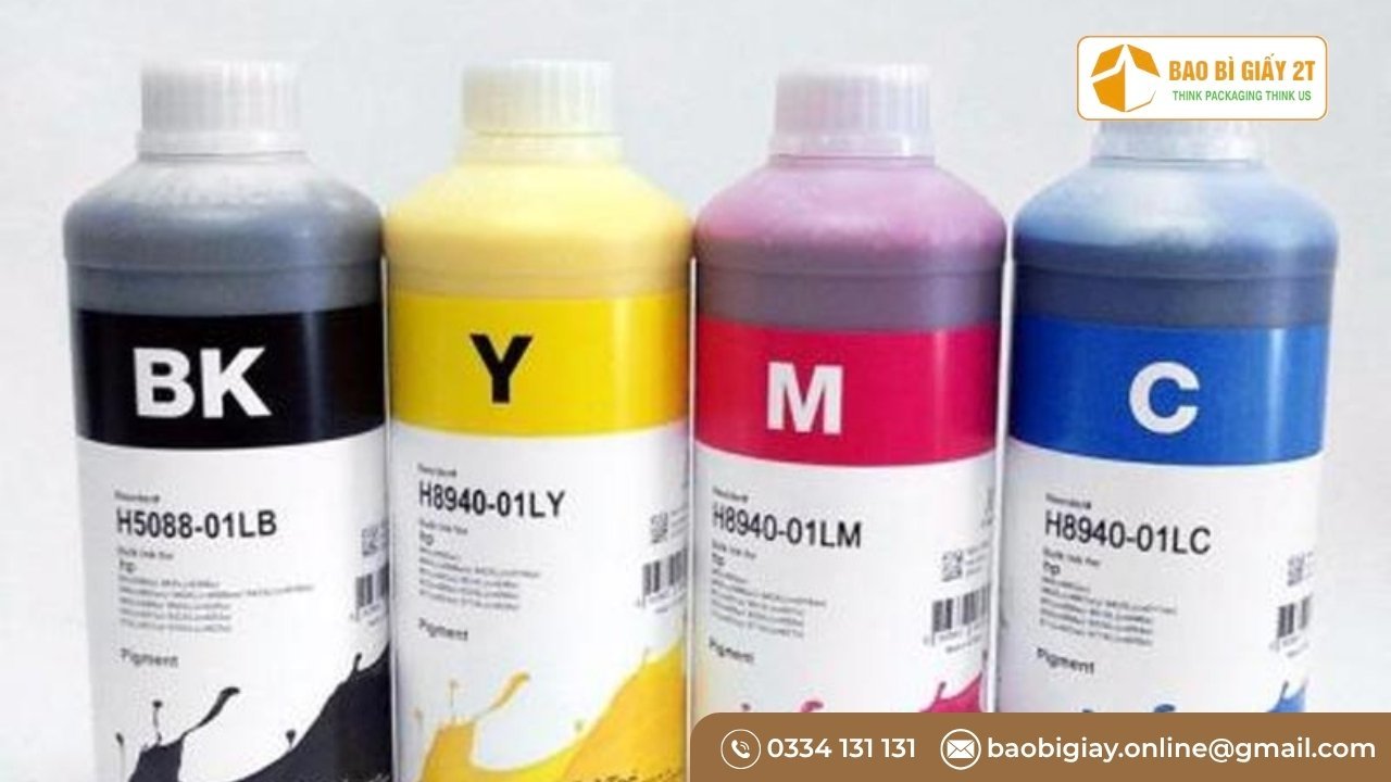 Ứng dụng thực tế của mực in gốc nước tại Bao Bì 2T
