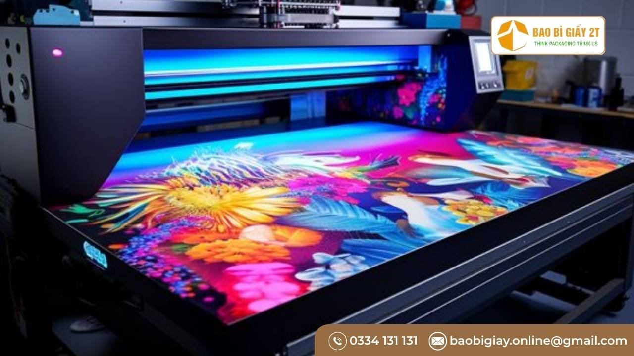 Ứng dụng thực tế của mực in offset UV trong in bao bì