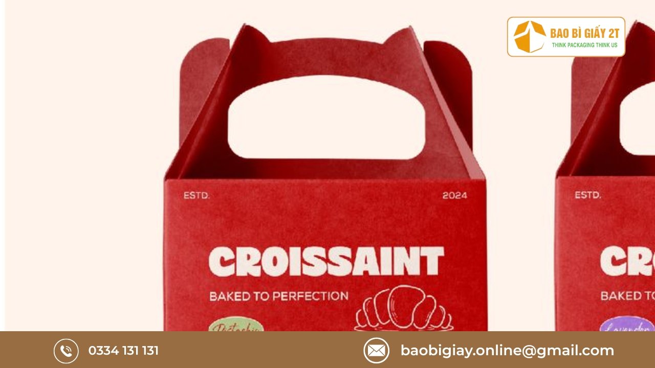 Bao Bì 2T – Xưởng in túi giấy đựng bánh ngọt chất lượng
