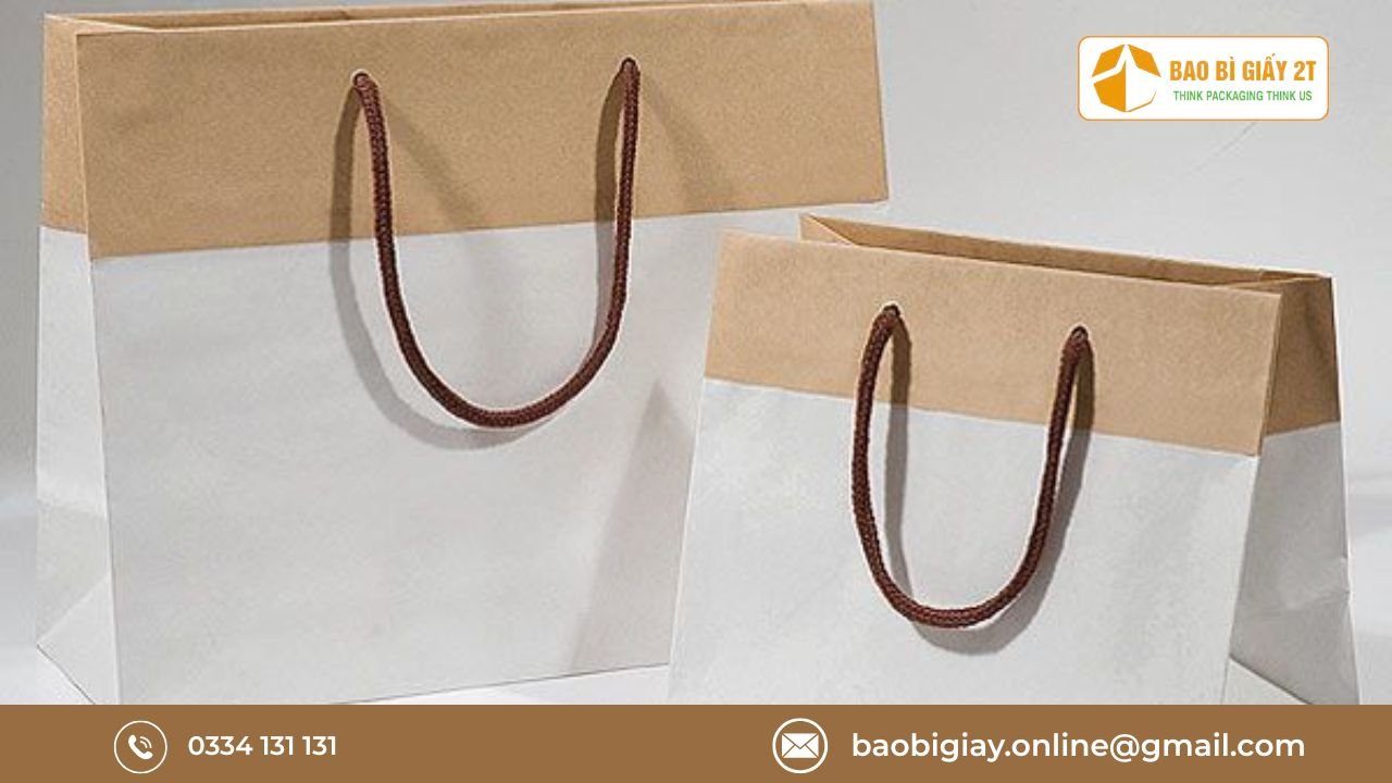 Dịch vụ in túi giấy đựng sách tại Bao Bì 2T