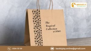In túi giấy đựng đồ trưng bày quà tặng showroom