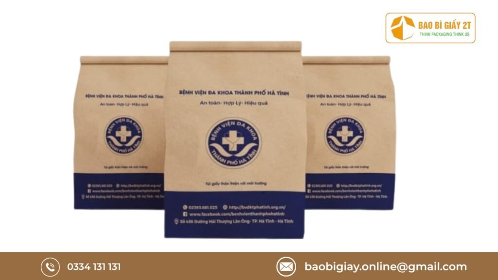 In túi giấy đựng dược phẩm
