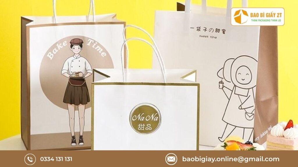 In túi giấy theo yêu cầu chuyên nghiệp nâng tầm thương hiệu
