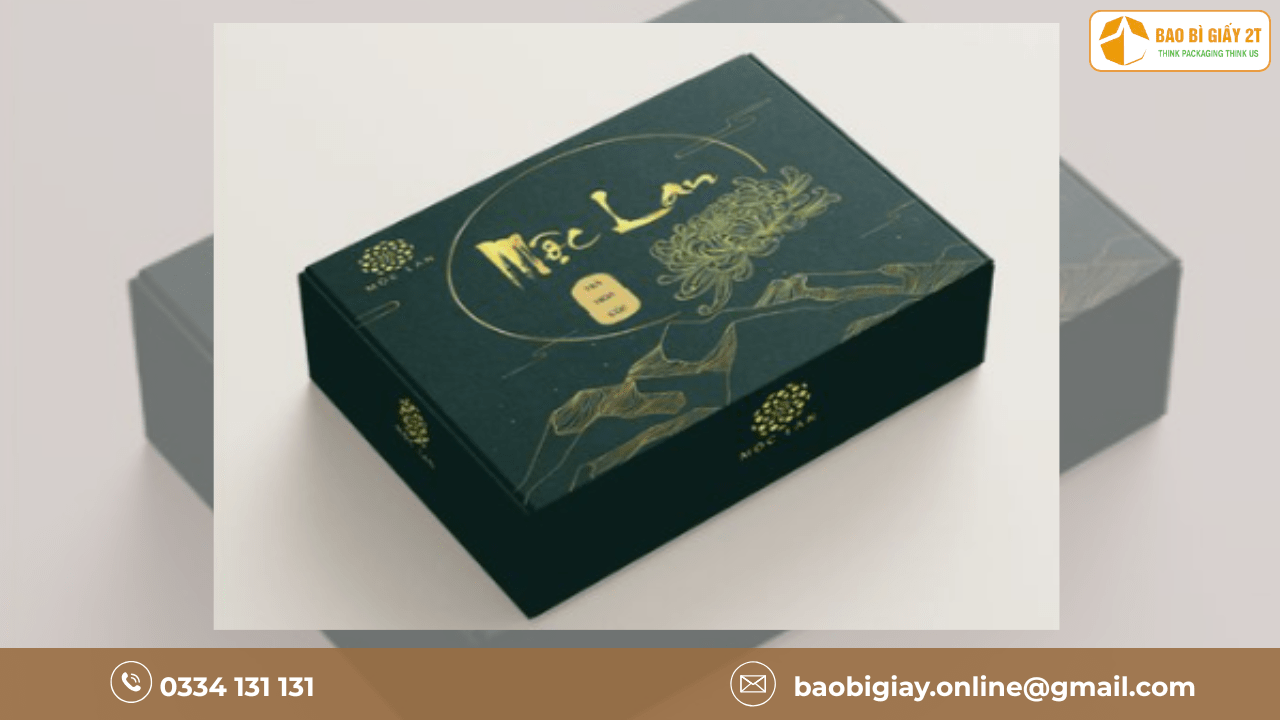 Mẫu hộp giấy đựng trà đẹp – Ý tưởng sáng tạo từ Bao Bì 2T