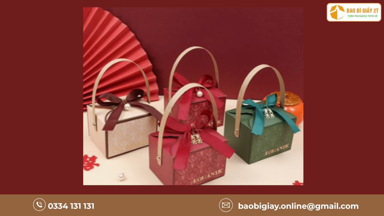 Mẫu hộp giấy đựng bánh trung thu đẹp – Ý tưởng sáng tạo từ Bao Bì 2T