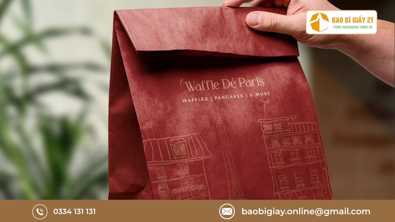 Lợi ích khi đặt in túi giấy đựng bánh ngọt theo yêu cầu