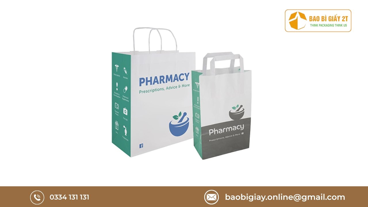 Lợi ích khi lựa chọn túi giấy dược phẩm từ Bao Bì 2T