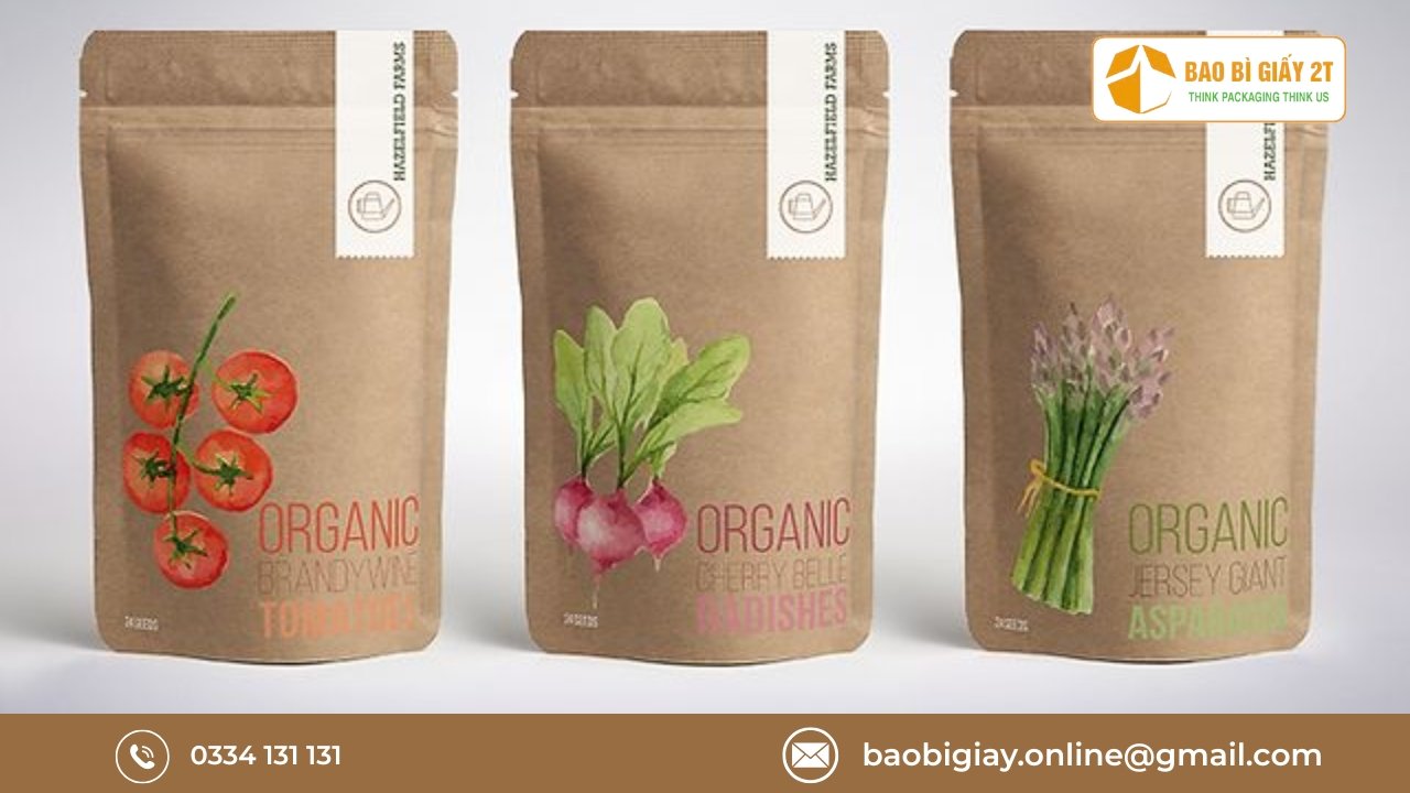 Quy trình đặt in túi giấy đựng thực phẩm tại Bao Bì 2T