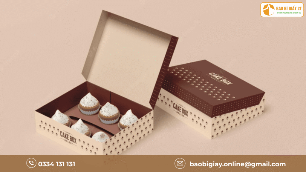 In Hộp Giấy Đựng Bánh Ngọt: Biến Mỗi Chiếc Bánh Thành Kiệt Tác