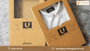 n hộp giấy đựng quần áo phù hợp shop online biến mỗi sản phẩm thời trang thành một món quà đặc biệt.