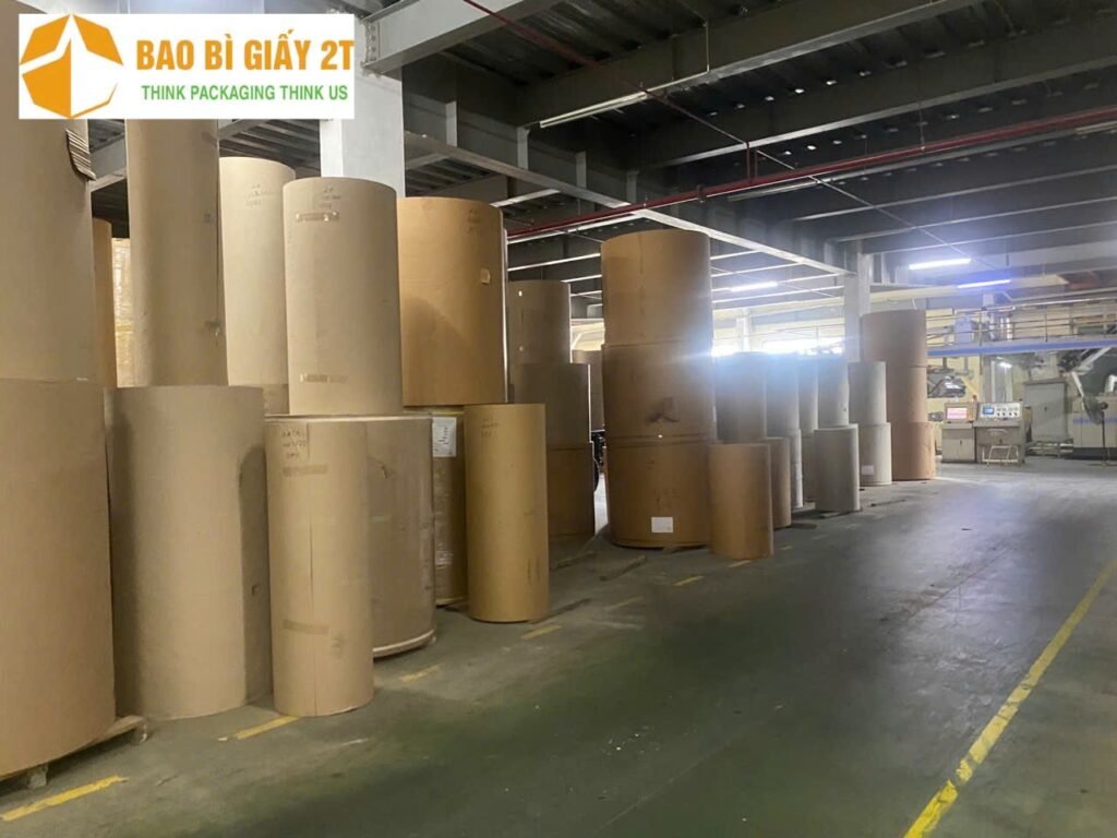Kho giấy của Bao Bì Giấy 2T