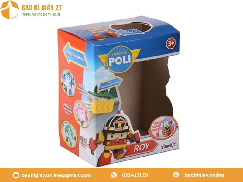 Hộp giấy đựng đồ chơi trẻ em 