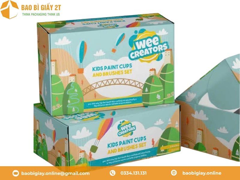 Hộp carton đựng đồ chơi