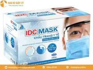 Hộp giấy đựng khẩu trang chất lương cao