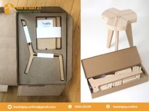 Lớp đệm giúp sản phẩm bên trong an toàn trong quá trình vận chuyển