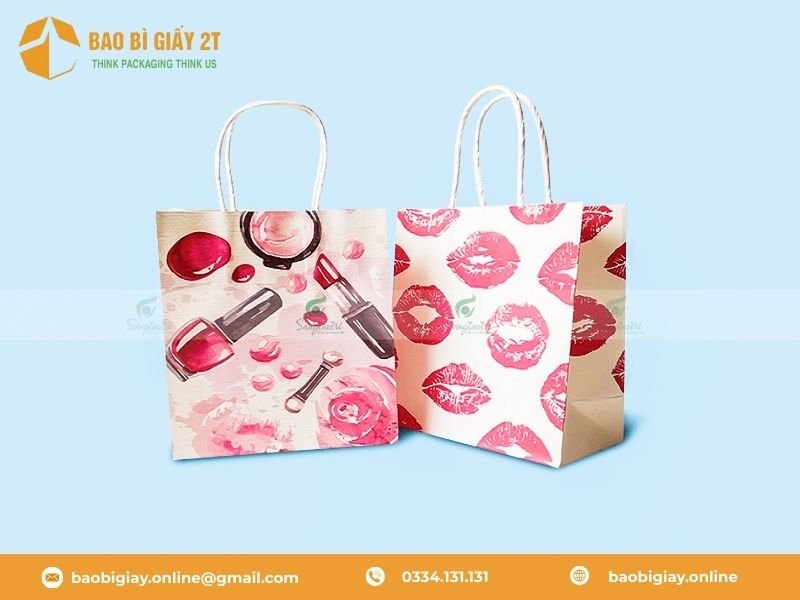 Quy trình sản xuất túi giấy tại Xưởng 2T