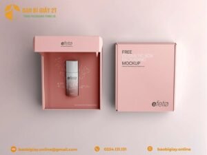 In Hộp Giấy Đựng Son Môi Đẹp, Giá Rẻ Tại Bao Bì 2T