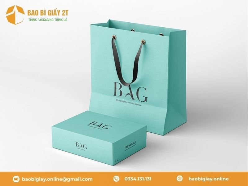 Tại sao shop giày nhất định phải có túi giấy riêng thay vì túi nilon?