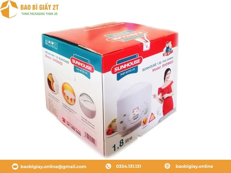 Kinh nghiệm in thùng carton đựng đồ gia dụng