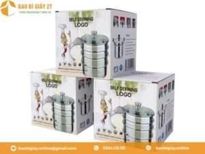 In thùng carton đựng xoong nồi
