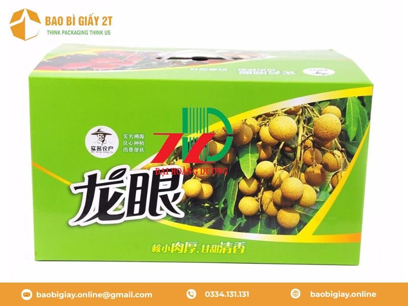 Thùng carton đựng nhãn in offset