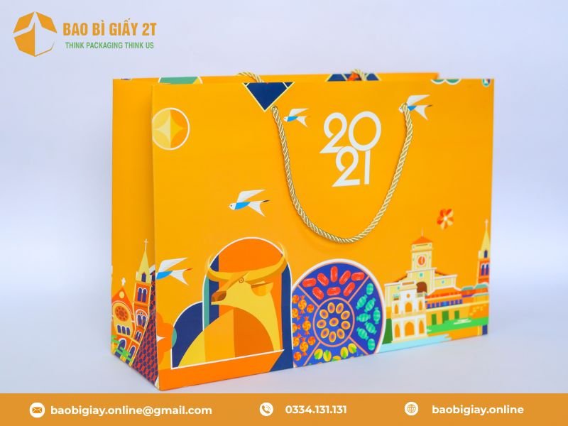 Túi giấy chúc mừng năm mới