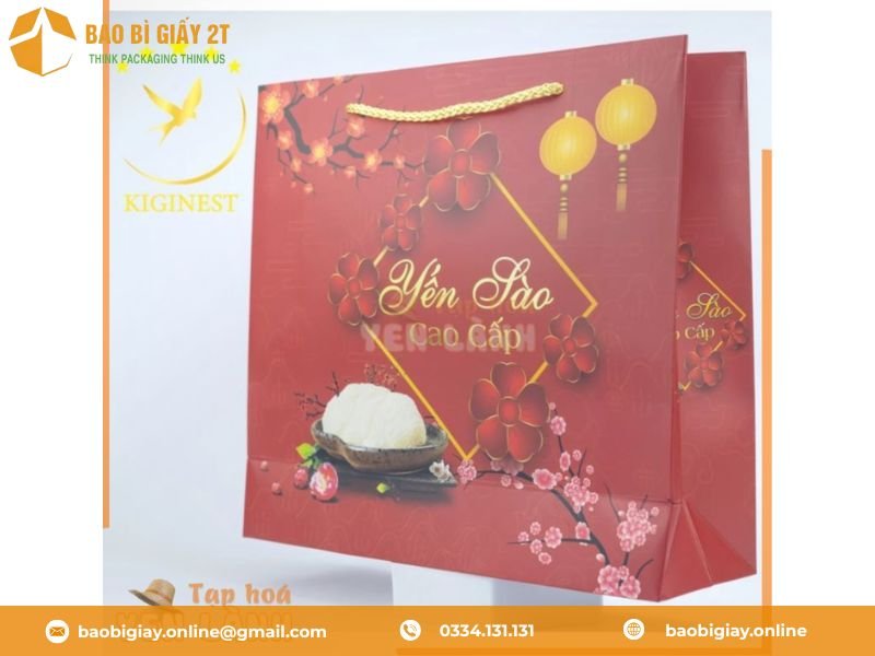 Túi giấy đựng quà tết