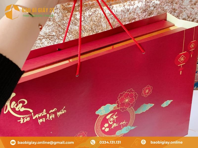 Túi giấy đụng quà tết