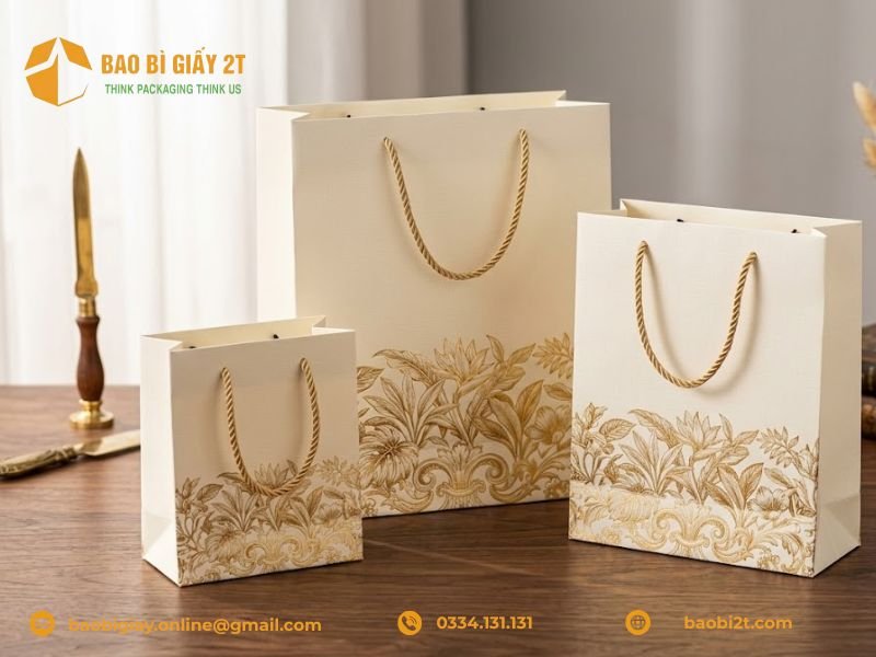Xưởng in túi giấy đựng quần áo giá rẻ tận gốc tại Hà Nội và Thanh Hóa