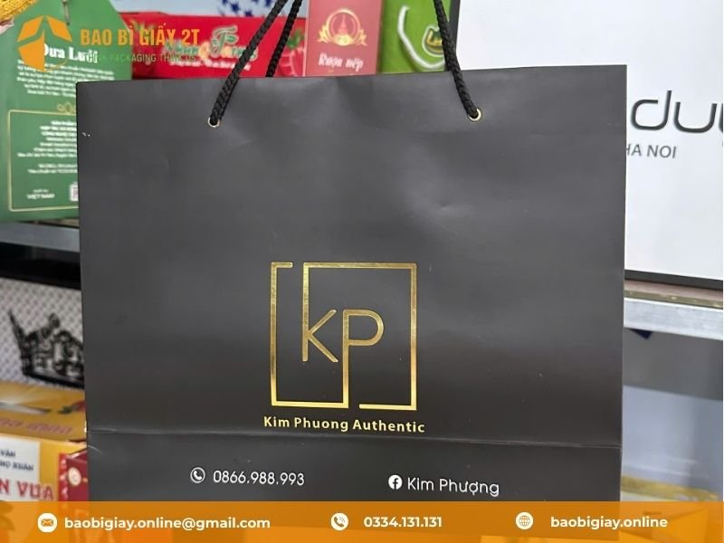 Túi giấy thời trang