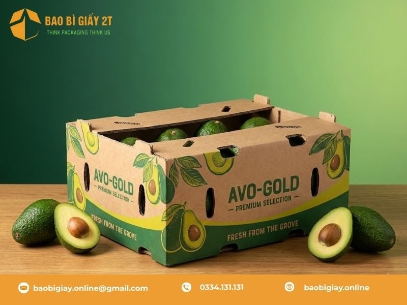 Giải pháp kỹ thuật tối ưu cho thùng carton đựng bơ