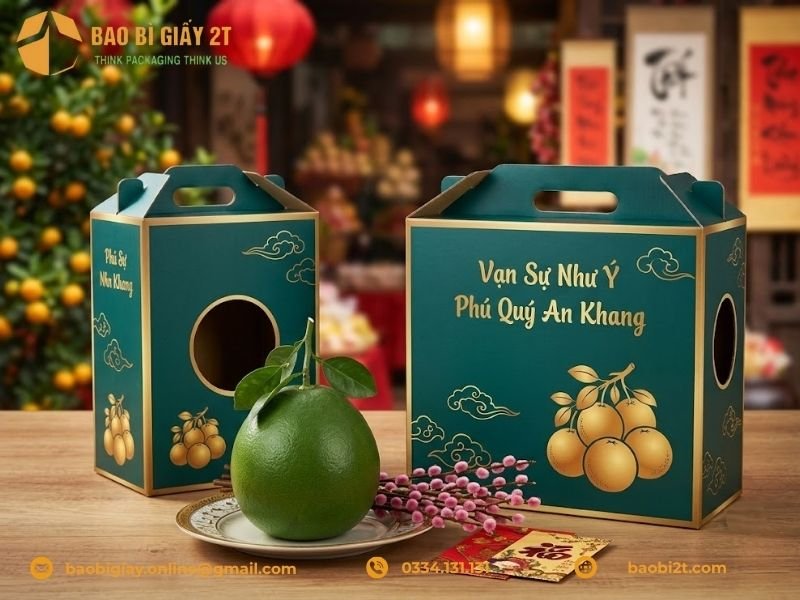 Những rủi ro thường gặp khi chọn thùng carton đựng bưởi